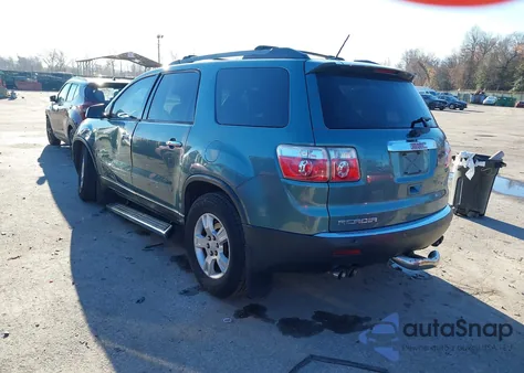 2010 GMC Acadia Sle z USA, uszkodzony, nr VIN 1GKLRLED4AJ126832